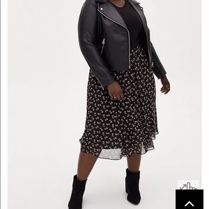 Vegan leather Classic Motorcycle Jacket.